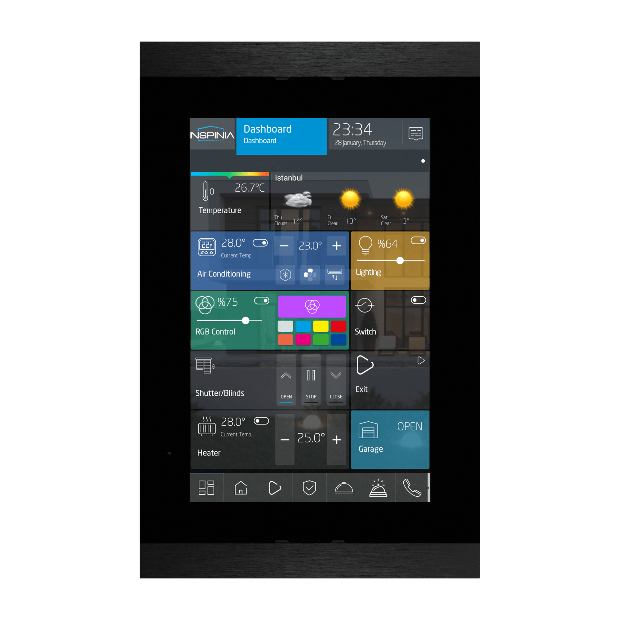INSPINIA 10 SQ Touch Panel